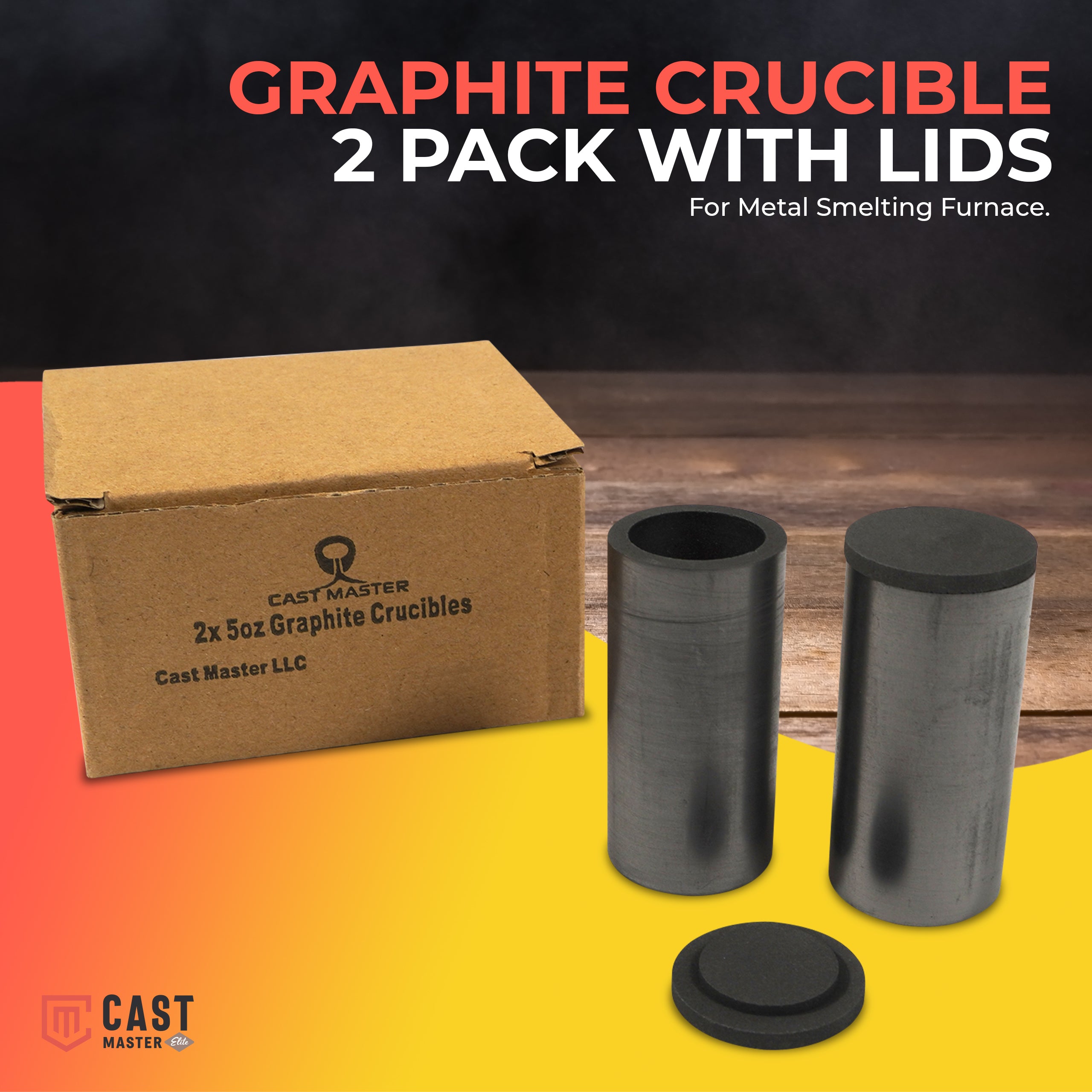 Graphite Crucible 3 x 2.5 – Black Cat Mining