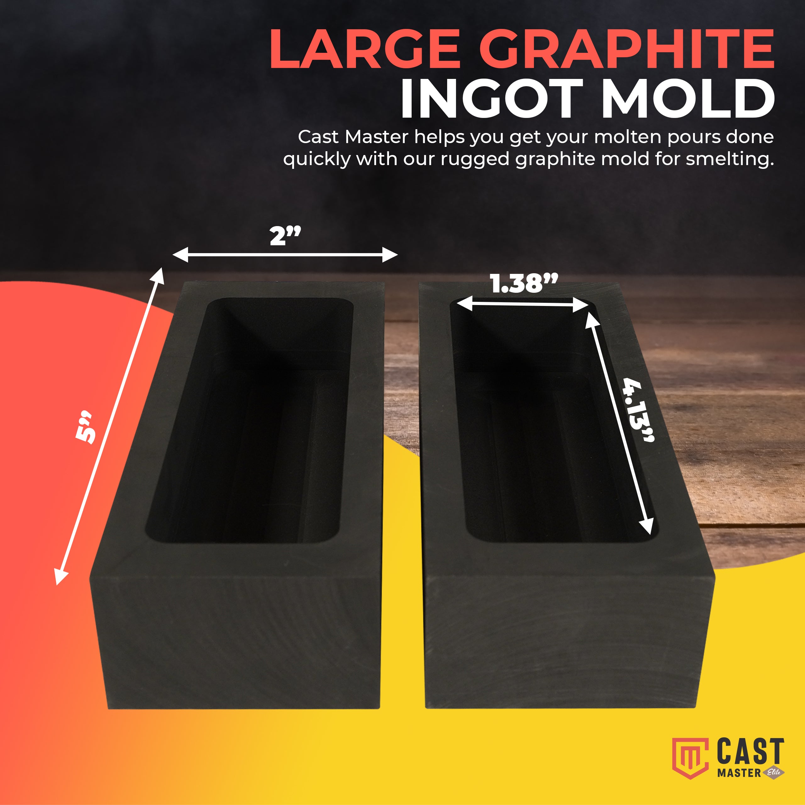 Graphite Ingot Molds - Cast Master Elite – CastMasterEliteShop