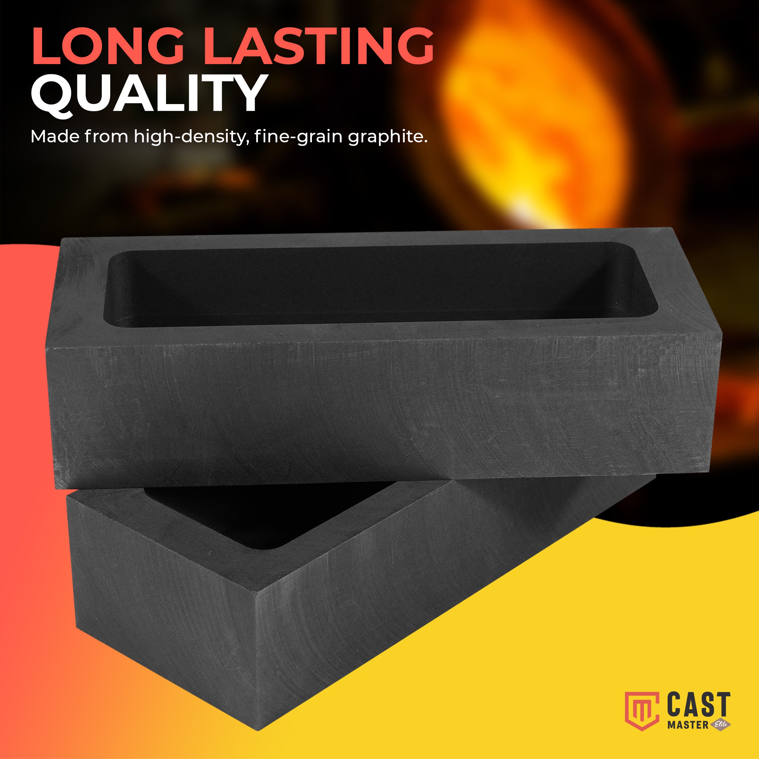 Graphite Tank Round Ingot Molds for Casting Metal Lead Melting Working  Tools Jewlery Smelting 