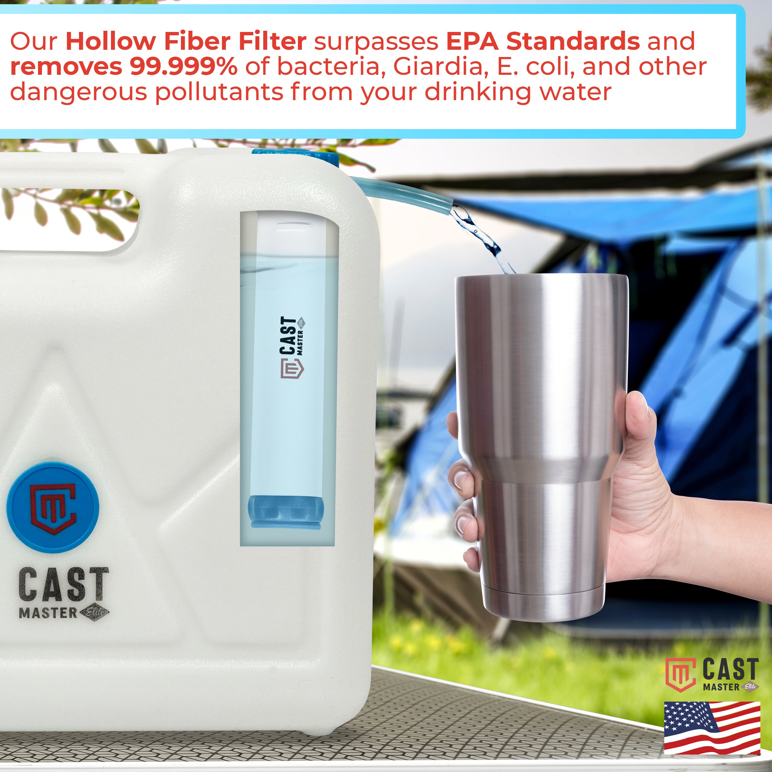 Replacement Standard Filter for Cast Master Jerry Can VESI PRO 1.5