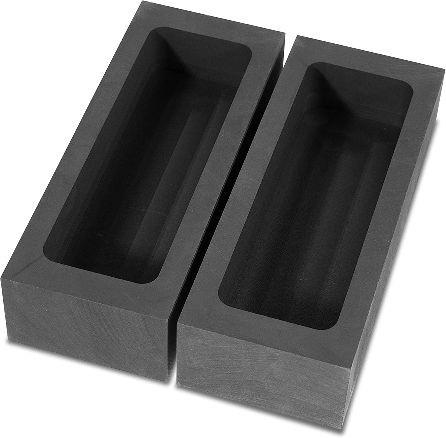 Graphite , High Purity Standard Size Metal Casting Molds Large Density  Strip Shape For Nonferrous Metals Smelting Outside 120x25x17mm Inner  100x10x10mm 